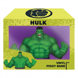 Avengers Figural Bank Deluxe Box Set Hulk busta - Poškodené balenie !